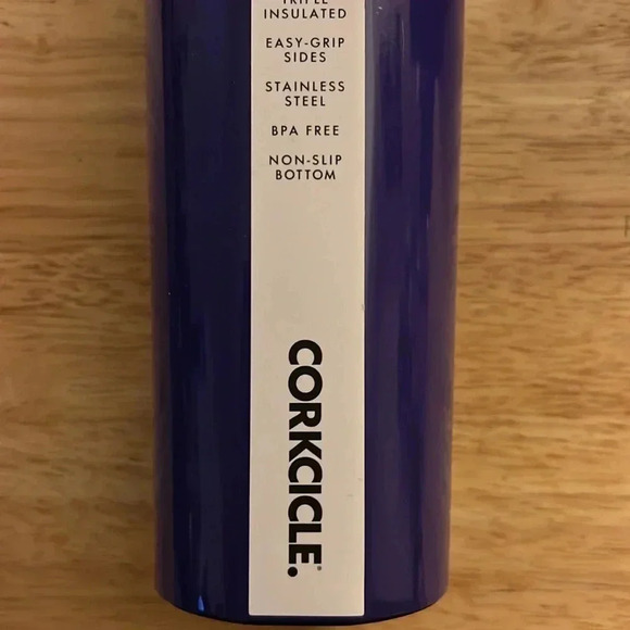 NWT Corkcicle Canteen Bottle 16 oz in Purple - Picture 5 of 10